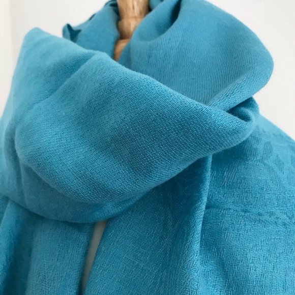 Blue Pashmina - Picture 1 of 4